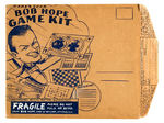 "BOB HOPE GAME KIT" ORIGINAL ART PROTOTYPE ENVELOPE.