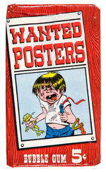 "WANTED POSTERS" FULL GUM DISPLAY BOXES.