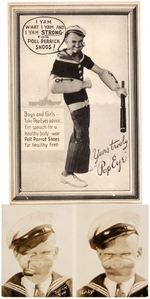 POPEYE 1930s IMPERSONATORS EPHEMERA LOT.