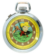 “ROY ROGERS AND TRIGGER” POCKET WATCH/STOP WATCH.