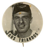 "GUS TRIANDOS" STADIUM BUTTON.