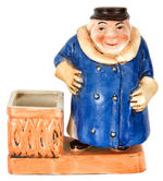 THE COACHMAN FROM PINOCCHIO CERAMIC PLANTER.