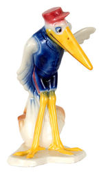 THE MESSENGER STORK FROM DUMBO RARE FIGURINE BY VERNON KILNS.