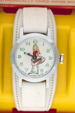 "BARBIE" BRADLEY WATCH SET IN CASE WITH BARBIE & SKIPPER WATCHES.