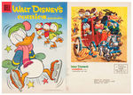 "WALT DISNEY'S COMICS AND STORIES" CHRISTMAS GIFT SUBSCRIPTION MAILER FOLDER PAIR.