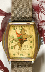 “GENE AUTRY WATCH” BOXED WITH ORIGINAL MAILER.