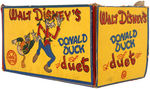 "WALT DISNEY'S DONALD DUCK DUET" BOXED MARX WIND-UP.