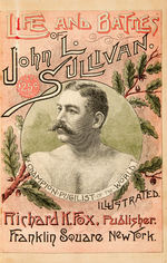 "LIFE AND BATTLES OF JOHN L. SULLIVAN 1891 BOOK.