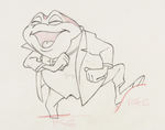 "THE ADVENTURES OF ICHABOD AND MR. TOAD" MR. TOAD ORIGINAL PRODUCTION DRAWING.