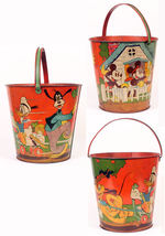 MICKEY MOUSE LARGE SAND PAIL.