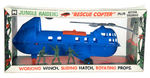 "MULTIPLE TOY MAKERS JUNGLE RAIDERS RESCUE COPTER PLUS ACTION SOLDIERS."
