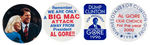 AL GORE 1992-1997 COLLECTION OF 32 BUTTONS.