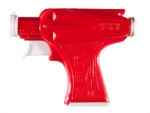 "PEZ SPACE GUN" RED WITH PERMIT.