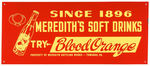 “TRY…BLOOD ORANGE” SOFT DRINK LARGE TIN SIGN.