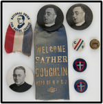 FATHER COUGHLIN, CHRISTIAN FRONT, CHRISTIAN CRUSADER, AMERICA FIRST GROUP INCLUDING RARITIES.