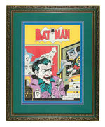 "BATMAN" NO. 55 COMIC BOOK COVER RECREATION BY DICK SPRANG.