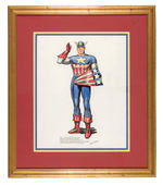 CAPTAIN AMERICA SPECIALTY ART BY JOE SIMON.