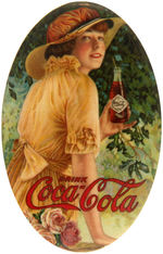 "DRINK COCA-COLA" 1916 POCKET MIRROR.