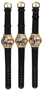 BILL CLINTON/HILLARY/AL GORE ANIMATED WATCH TRIO.