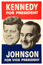 KENNEDY/JOHNSON JUGATE POSTER.