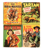 BTLB LOT FEATURING GENE AUTRY AND TARZAN.