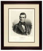 POLK 1838 LARGE PRINT FRAMED AS “SPEAKER OF THE HOUSE OF REPRESENTATIVES, U.S.”