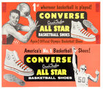 “CONVERSE CHUCK TAYLOR ALL STAR BASKETBALL SHOES” SIGNS.