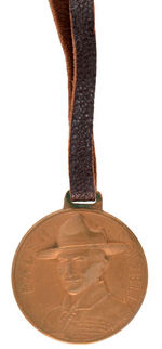 SCOUT JAMBOREE 1951 PAIR INCLUDING BADEN-POWELL WATCH FOB.