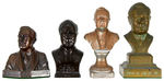 FDR SMALL BUSTS INCLUDING CENTURY OF PROGRESS 1933.