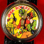 "BUCK ROGERS" BOXED COMBINATION WATCH/POCKETWATCH.