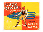 "BUCK ROGERS" BOXED CARD GAME.