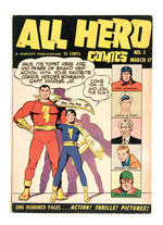 "ALL HERO COMICS" FIRST ISSUE.