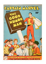 "CAPTAIN MARVEL AND THE GOOD HUMOR MAN" PREMIUM COMIC BOOK.