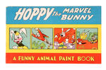 CAPTAIN MARVEL/HOPPY THE MARVEL BUNNY PAINT BOOK PAIR.