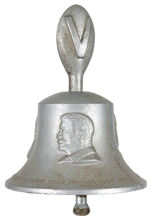 FDR/STALIN/CHURCHILL CAST ALUMINUM VICTORY BELL.