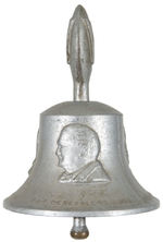 FDR/STALIN/CHURCHILL CAST ALUMINUM VICTORY BELL.