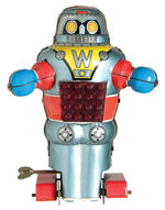 SPARKING WIND-UP ROBOT.