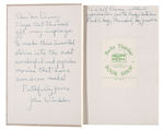 NORMAN ROCKWELL "TOM SAWYER & HUCKLEBERRY FINN" SLIPCASED BOOK INSCRIBED TO WALT DISNEY.