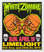 WHITE ZOMBIE CONCERT & PROMOTIONAL POSTER PAIR.