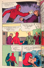 "L'UOMO MASCHERATO" (THE MASKED MAN) THE PHANTOM/RIP KIRBY ITALIAN COMIC STRIP REPRINT BOOK.