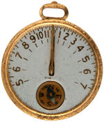 ORPHAN ANNIE MYSTERY DOG-WHISTLE AND MIRACLE COMPASS SUN-WATCH PREMIUMS WITH INSTRUCTIONS.