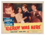 "KILROY WAS HERE" STATUE/LOBBY CARD/FLOATER MECHANICAL PEN.