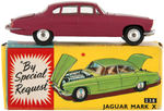 CORGI BOXED OLDSMOBILE TORONADO 264 & JAGUAR MARK X 238 PAIR.