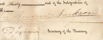 ANDREW JACKSON SIGNED PRESIDENTIAL APPOINTMENT DATED 1830