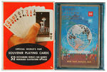 NYWF 1964-65 FIVE PIECE SOUVENIR LOT FEATURING UNISPHERE.