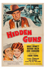 "REPUBLIC PICTURES" GROUP OF SEVEN WESTERN MOVIE POSTERS.