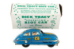 "DICK TRACY SPARKLING RIOT CAR" MARX BOXED TOY.