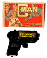 "G-MAN AUTOMATIC" BOXED TOY GUN.