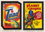 TOPPS "WACKY PACKAGES 11TH & 12TH SERIES" SETS.