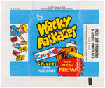 TOPPS "WACKY PACKAGES 7TH SERIES" SET WITH VARIANT STICKER, BOX & WRAPPERS.